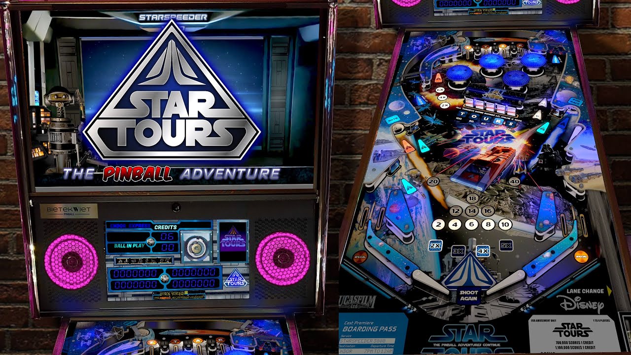 Star Tours Table with Pup-Pack by kcirrick: Visual Pinball X (VPX)