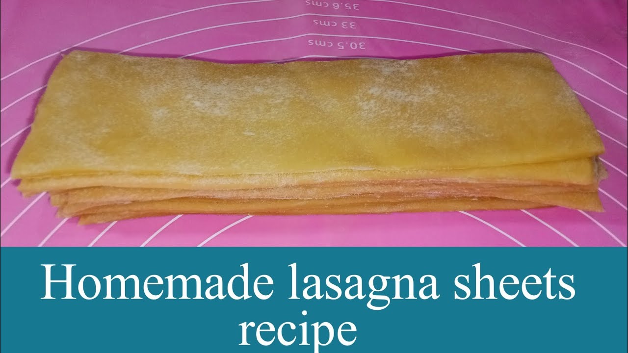 Lasagna sheets recipe without machine| how to make lasagna sheets at home | lasagna sheets recipe