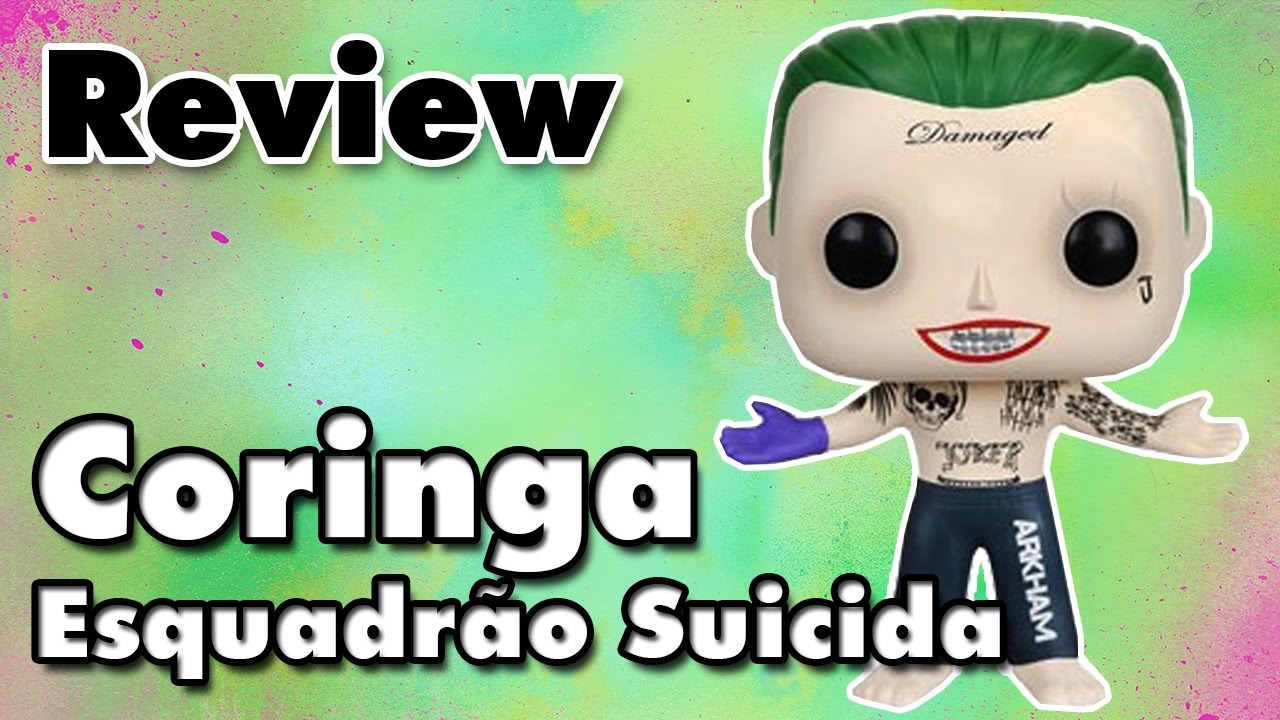 Boneco Coringa Joker Funko Pop Esquadrão Suicida Suicide Squad - Review Unboxing #53