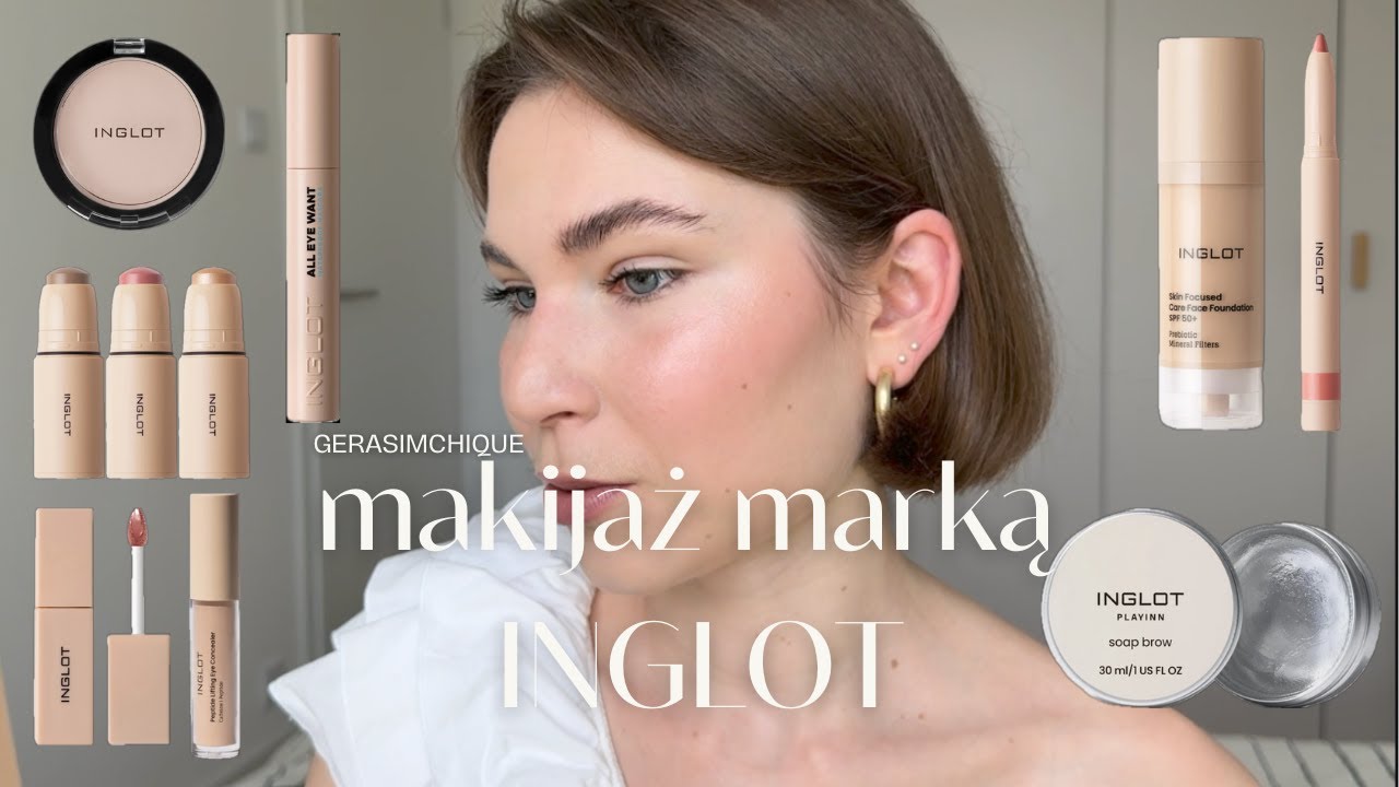 cały makijaż marką INGLOT: które produkty mi się spodobały?