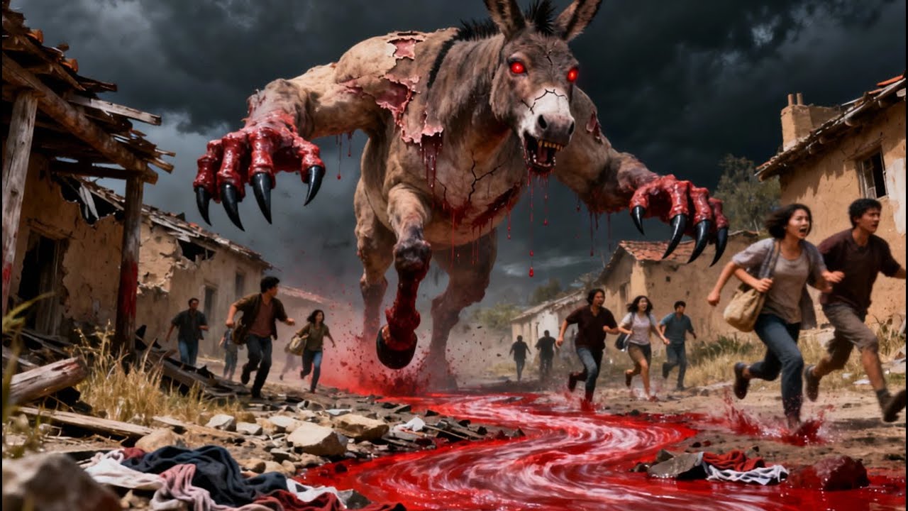 【FULL MOVIE】驢獸異變！基因暴走成嗜血狂魔，血洗村落變人間煉獄