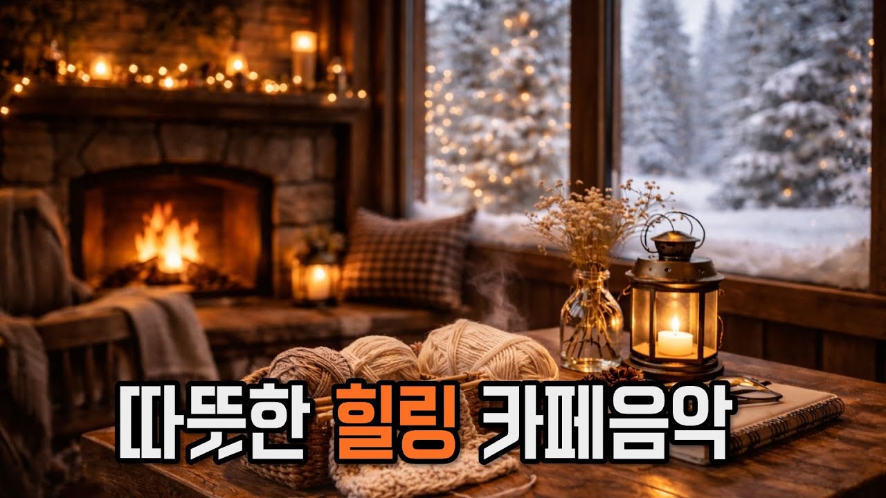 지금 틀어두기 좋은 코지 카페 음악 | Cozy Acoustic Cafe Music | Relax & Focus| 작업 · 공부 · 휴식