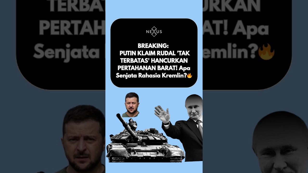 Visi Hegemoni dan 'Burevestnik' Vladimir Putin