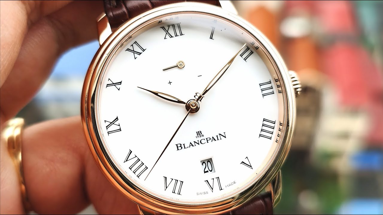 [Hoàn Hảo & Đẹp] Blancpain Villeret 8 Days Manual Wind Limited Edition 6613-3631-55B | ICS Authentic