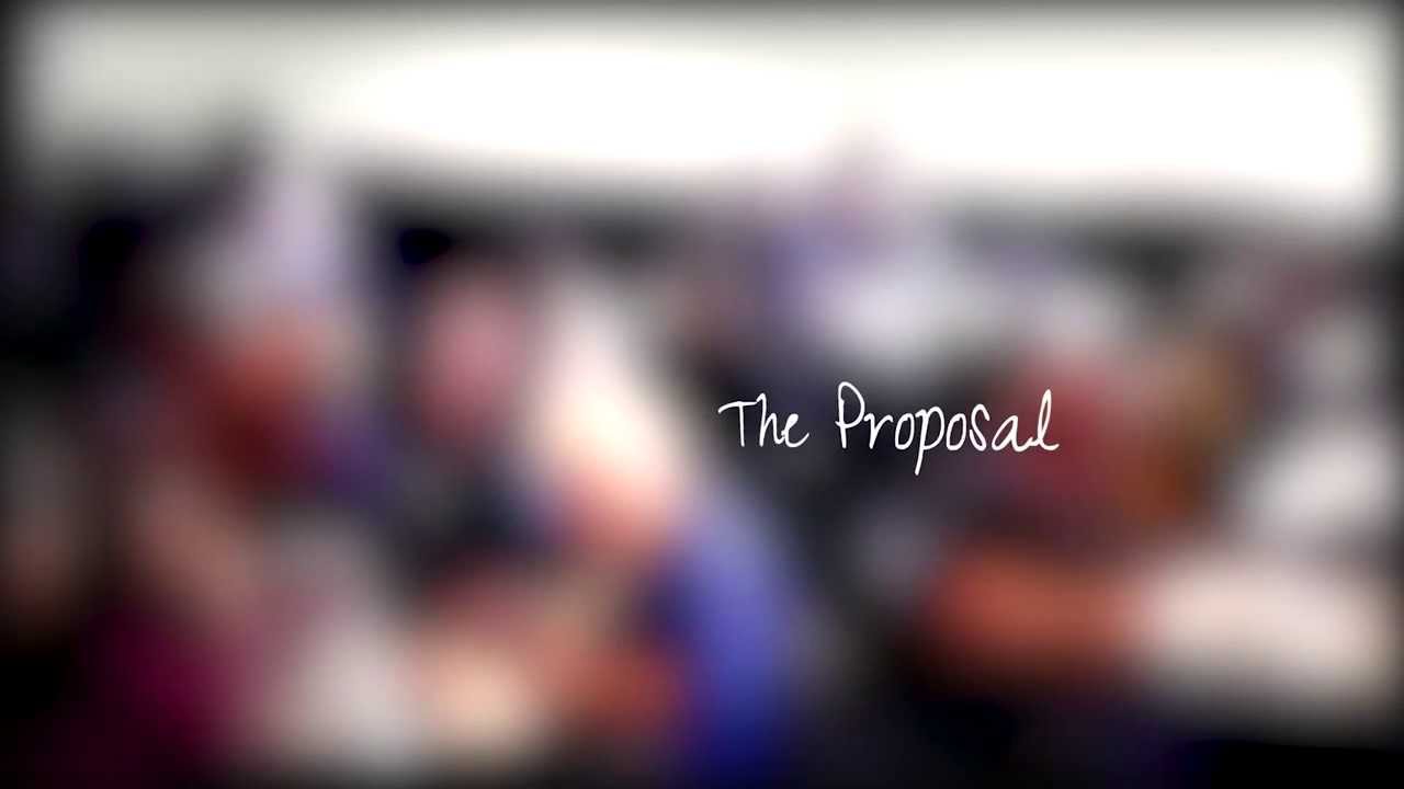 Wedding Proposal using 