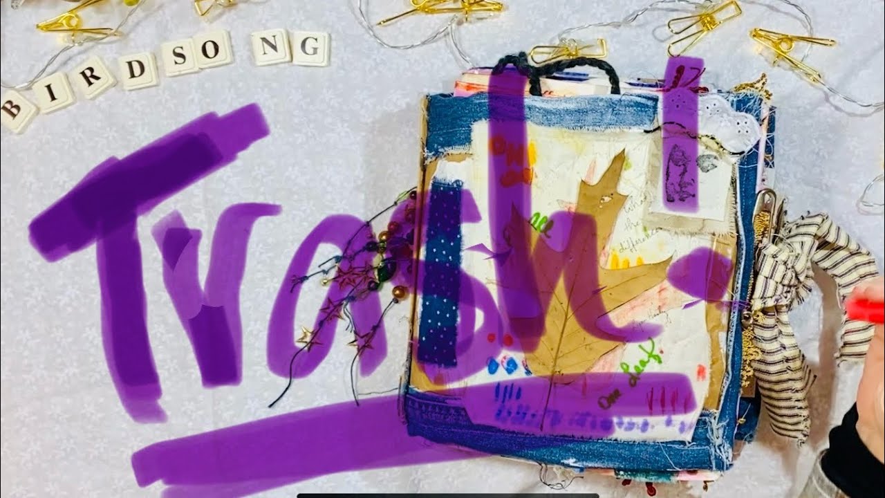 HUGE TRASH JOURNAL FLIP-THROUGH