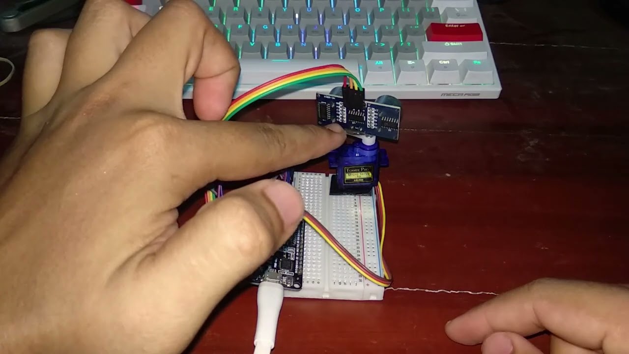 Tutorial Belajar Projek Arduino Membuat Radar dengan Sensor Ultrasonik dan Servo