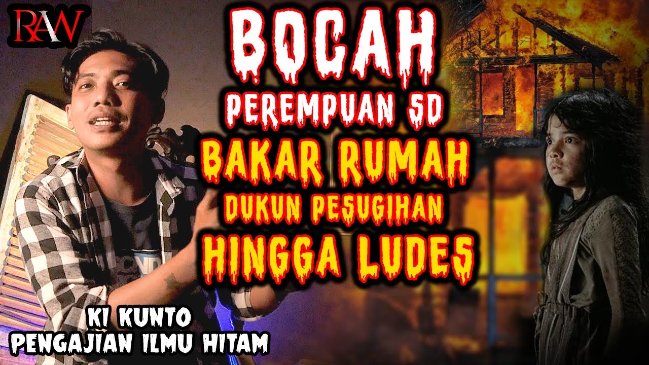 B0CAH PEREMPUAN SD B4KAR RUMAH DUKUN PESUGlHAN HINGGA LUDES