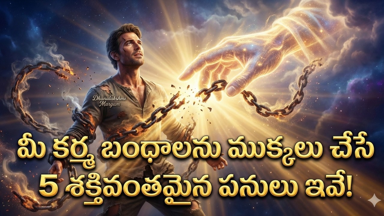 జీవితాంతం కష్టాలు లేకుండా చేసే 5 దివ్య కర్మ పరిహారాలు! 🙏