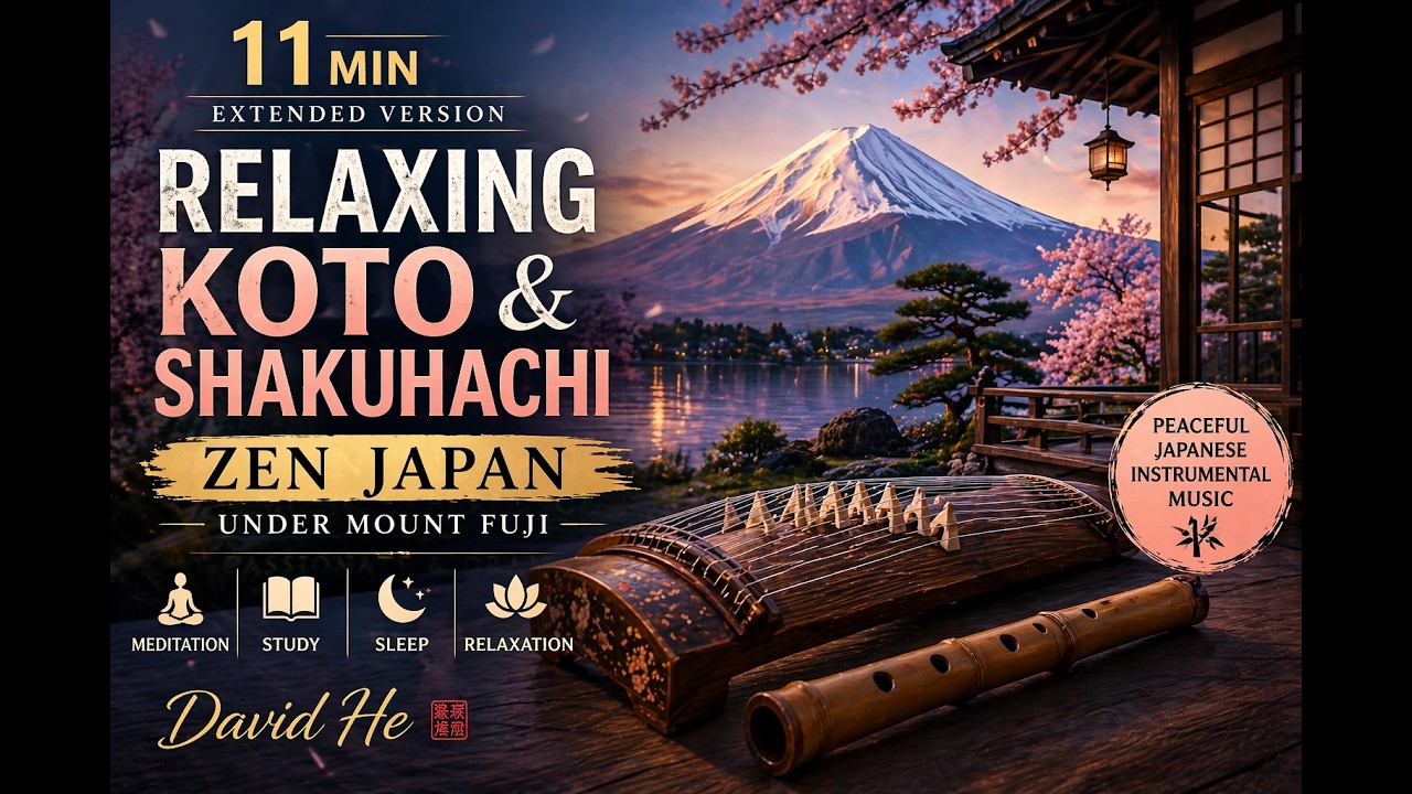Beneath Mount Fuji – A Traditional Japanese Melody@chimemelody