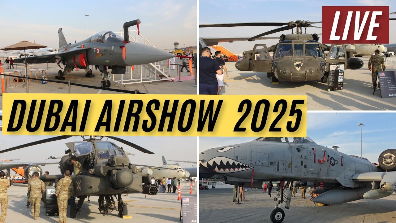 LIVE : Dubai Airshow 2025 : Highlights