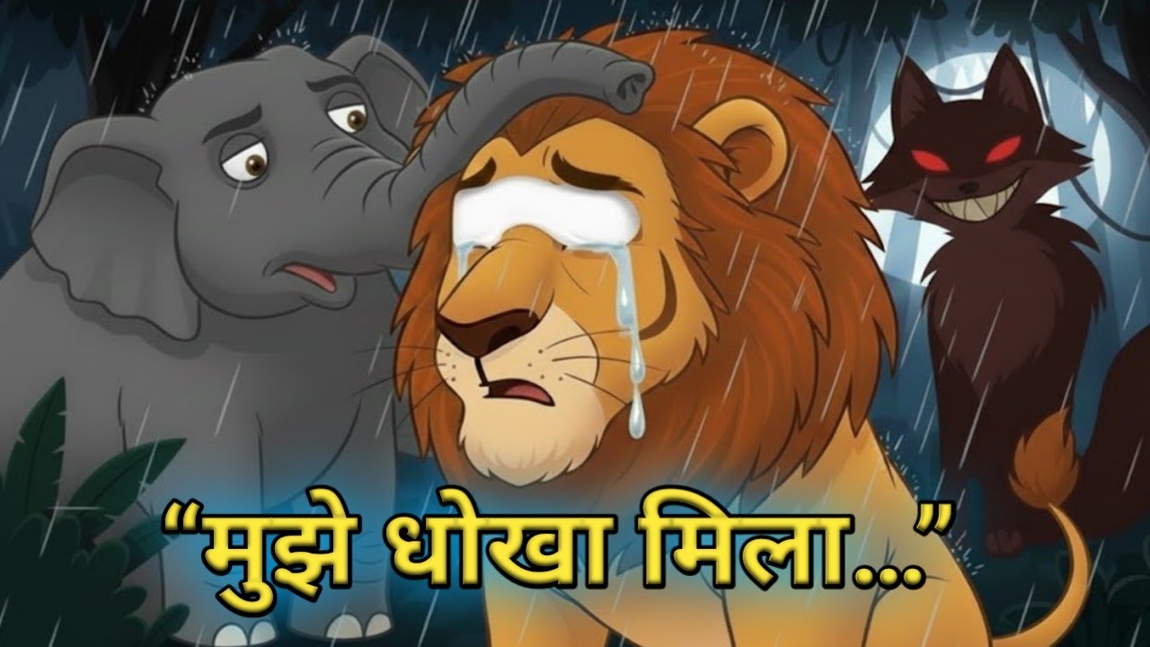 अंधे शेर का दर्द और हाथी की वफ़ादारी 😭 | एक दिल छू लेने वाली कहानी | 
