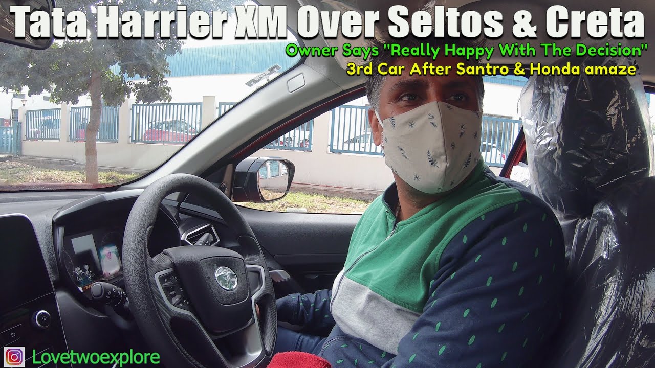 Tata Harrier XM| Why Harrier Over Seltos & Creta| Service Experience| #TataHarrier