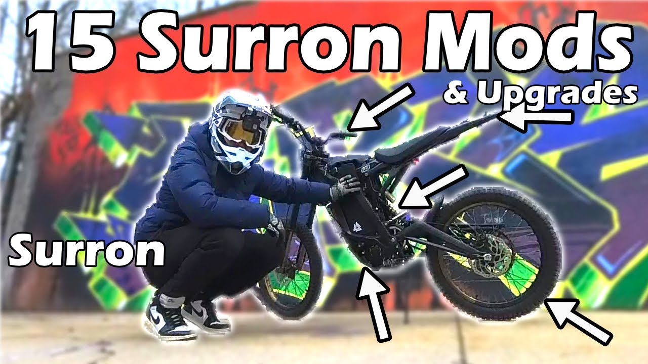 My 15 Surron Mods / Upgrades Jan 2023