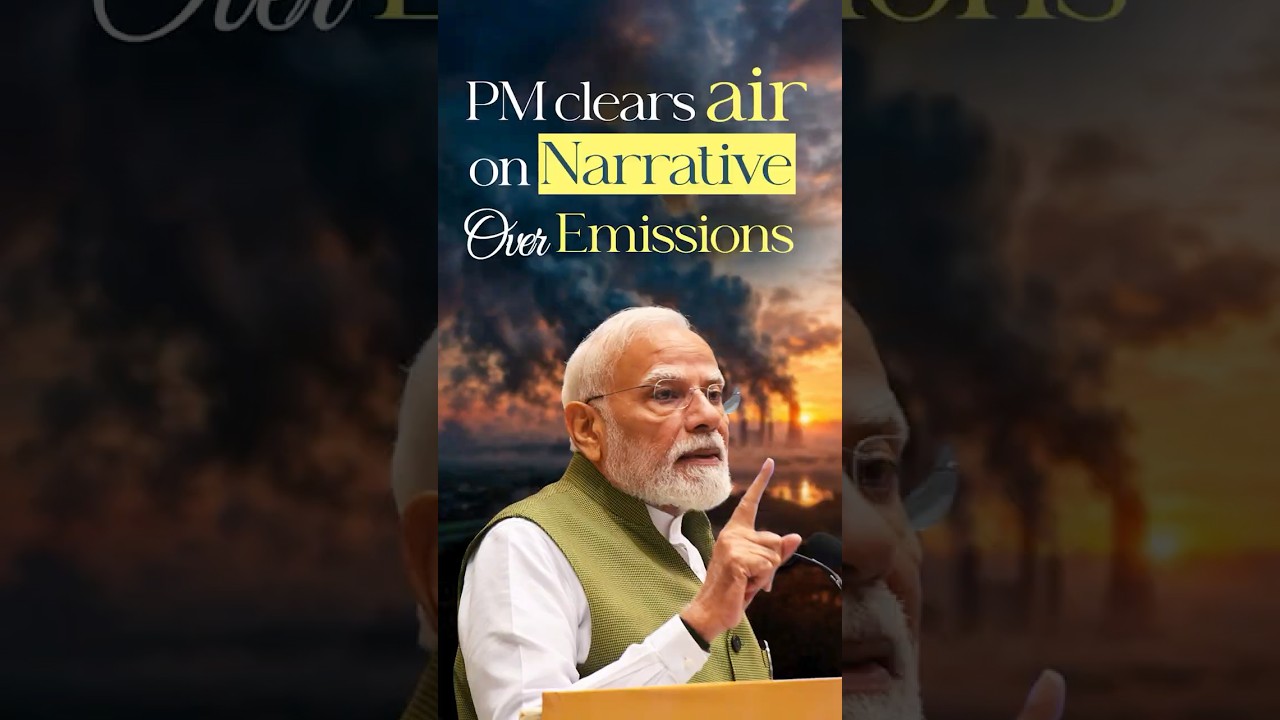PM Clears Air on Narrative Over Emissions