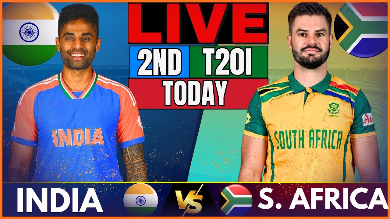 🔴Live : INDIA vs SOUTH AFRICA T20I Match Today | Live Cricket, Score & Colmmentary | IND vs SA Live