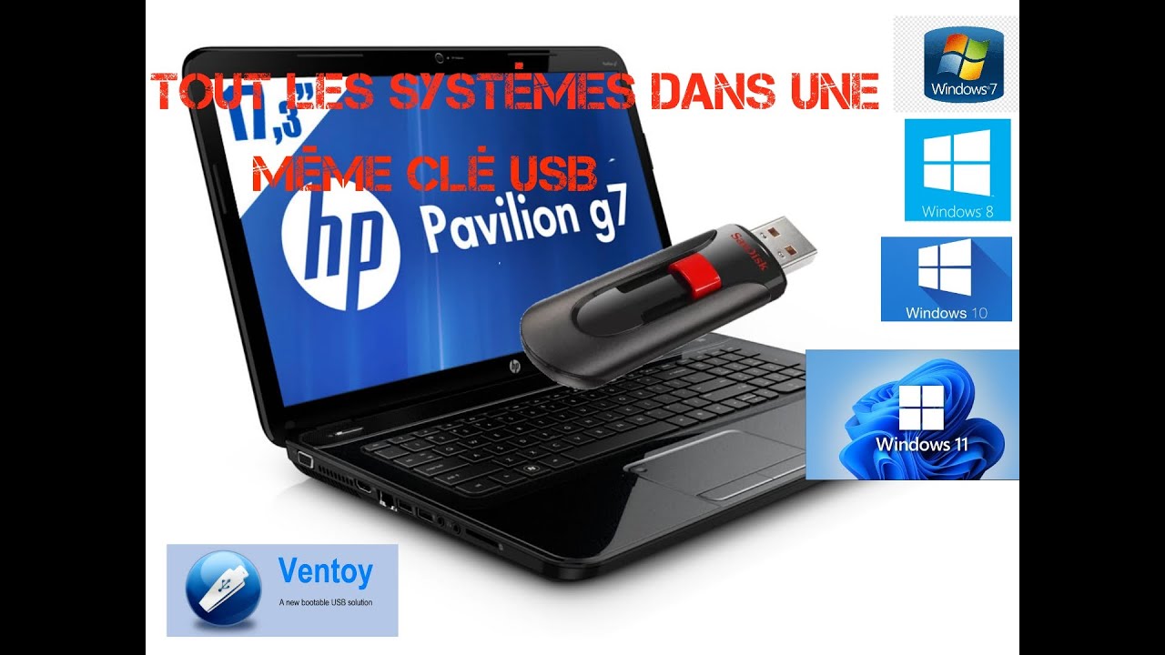 comment créer une clé usb multiboot contenant plusieurs systèmes d’exploitations