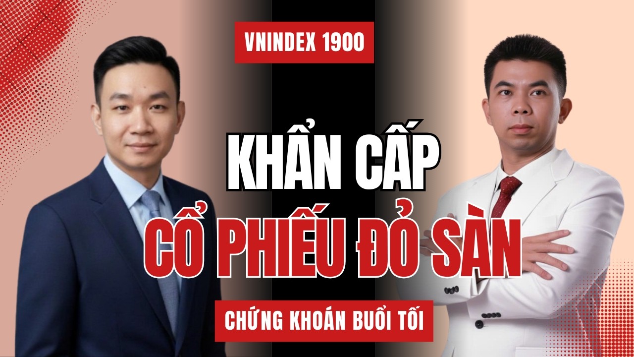 VNINDEX 1900 SÓNG MỚI : Cổ Phiếu Giảm Đỏ Sàn Hàng Loạt, Chu Kỳ Bắt Đầu Từ Cắt Lỗ!