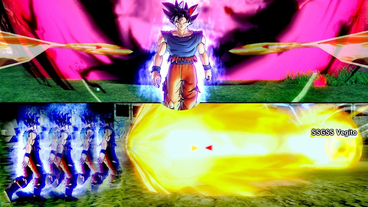When Attacks Clash with Ultra Instinct Goku - Dragon Ball Xenoverse 2