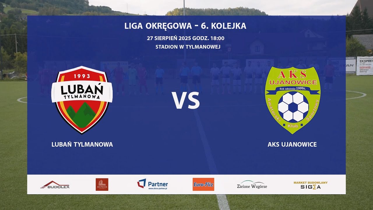 Lubań Tylmanowa - AKS Ujanowice, 2025-08-27, Liga Okręgowa Limanowsko-Podhalańska 2025/26