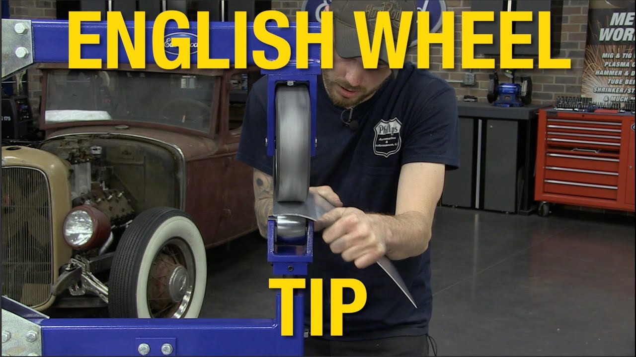 English Wheel - Starting a Curve In a Panel - Tech Tip From Eastwood