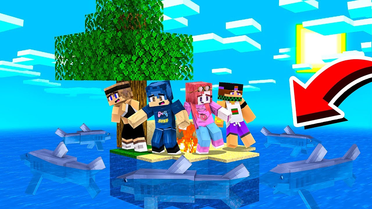 SIAMO FINITI IN UN'ISOLA DESERTA! - MINECRAFT *RAFT*