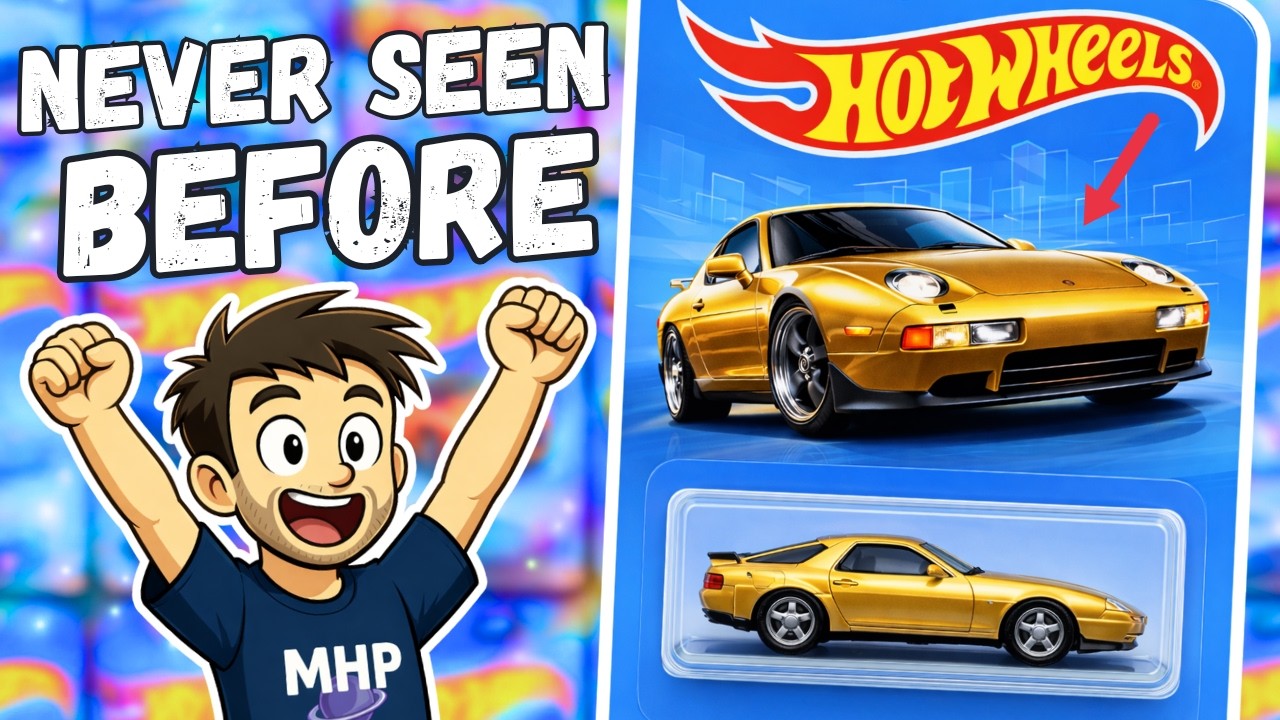 Я нашел совершенно новые эксклюзивные машинки Hot Wheels.