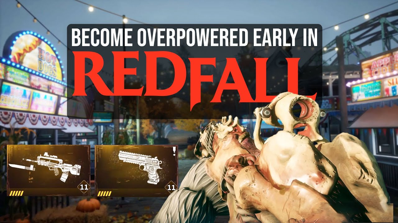 Redfall Tips And Tricks For Unlimited Legendaries, Money, Fast Xp & Way More (Redfall Best Weapons)
