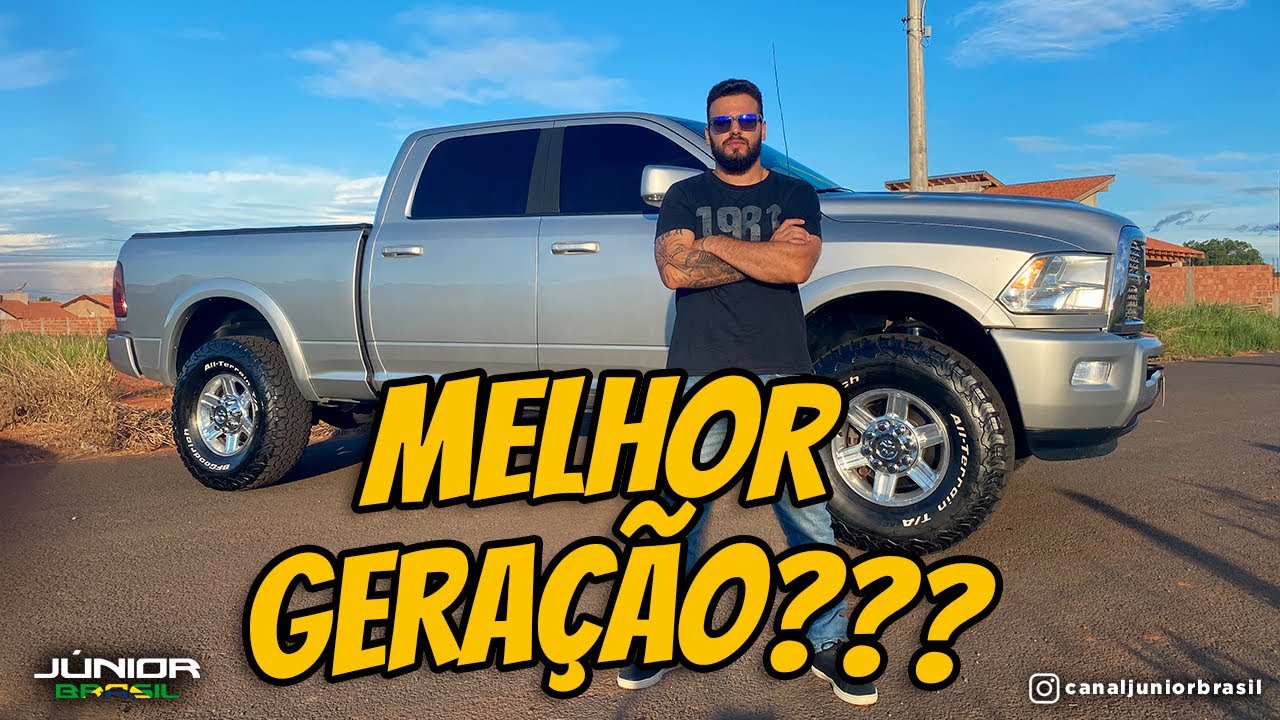 DODGE RAM 2500 2012, 6.7 CUMMINS ISB 310 CV! MUITOS CONFUNDEM COM 330 CV! NOS EUA DESDE 2007 6.7🇺🇸