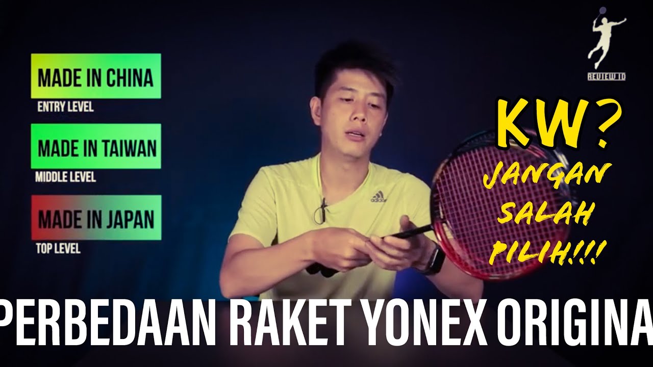 YONEX ORIGINAL ATAU KW? MADE IN JAPAN, TAIWAN, CHINA?