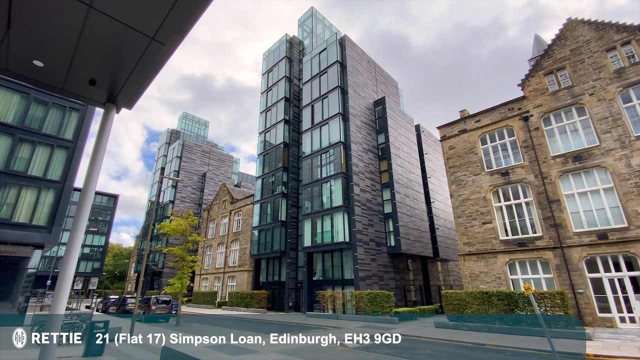 SCENEINVIDEO   Flat 17, 21 Simpson Loan, Edinburgh, EH3 9GD