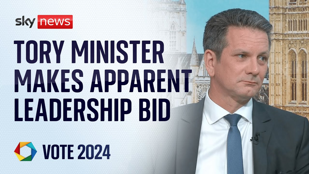 Tory minister Steve Baker appears to launch bid to become leader of Conservative Party