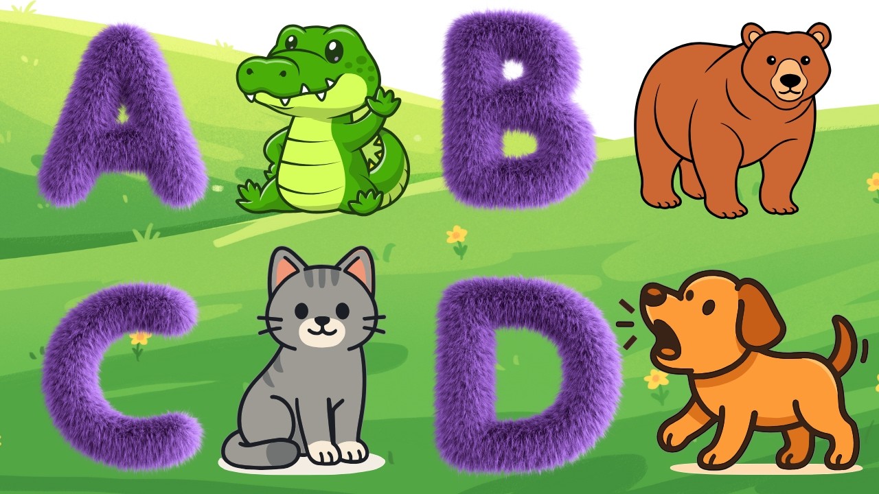 A For Apple Song | Phonics for kids | ABC Song for Kids | Alphabet letters |  #alphabet 1