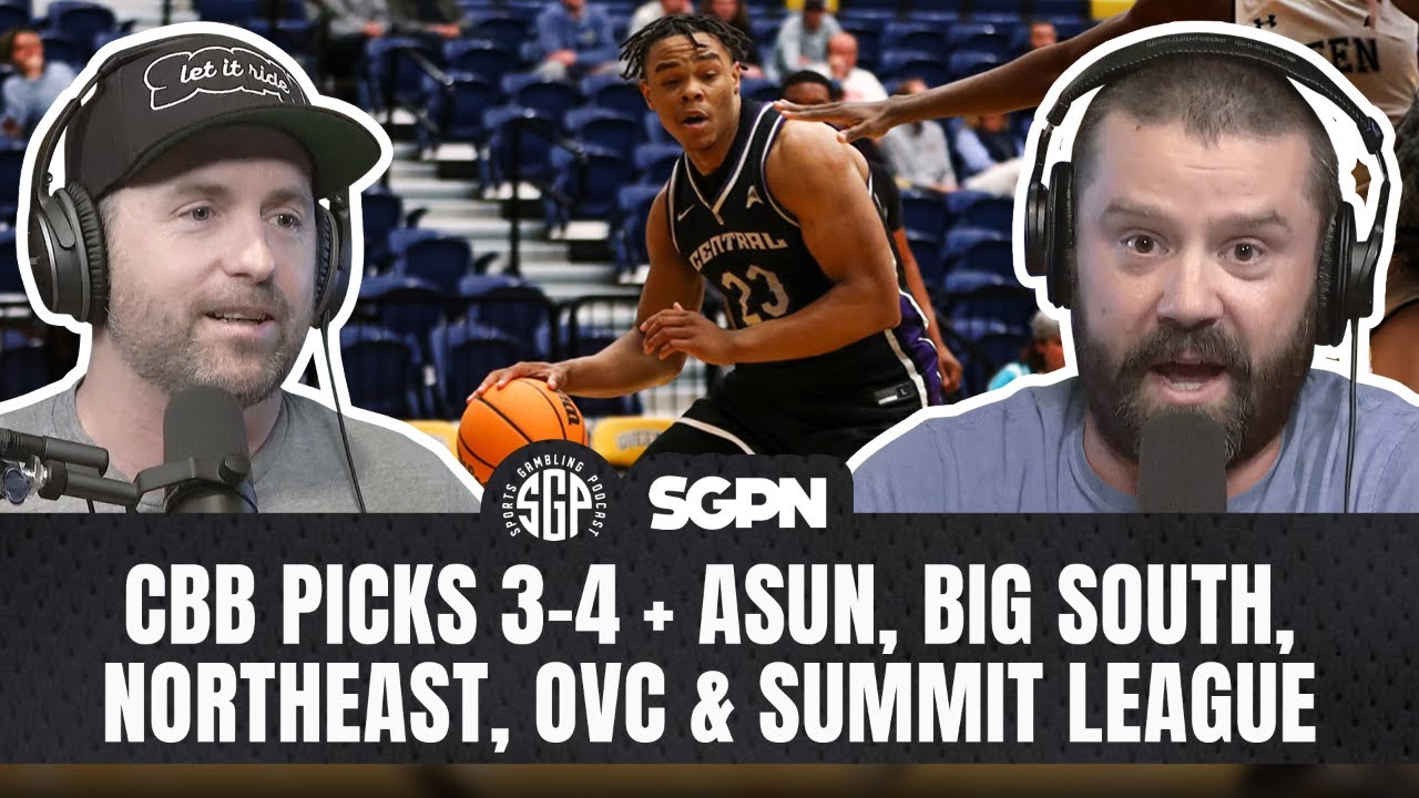 College Basketball Picks: Wed, Mar 4th + ASUN, Big South, Northeast, OVC & Summit League Bets