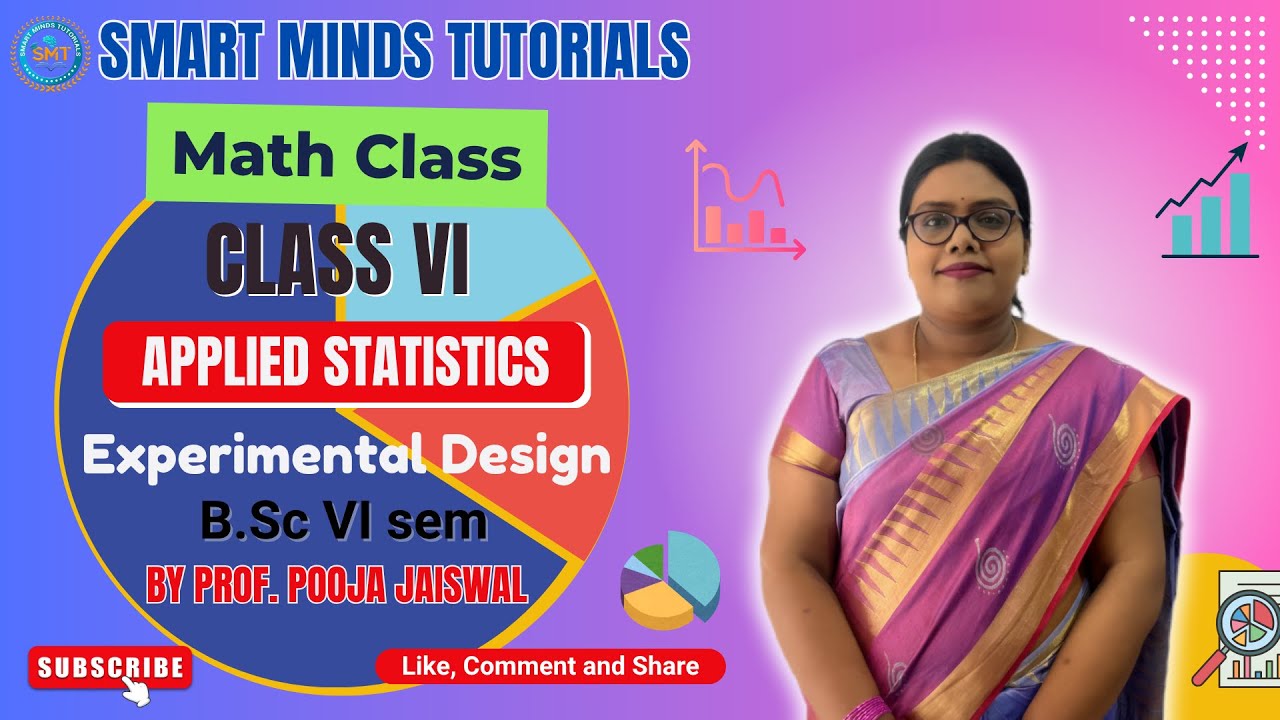 Experimental Design in Applied Statistics|BSc VI Sem| #AppliedStatistics #ExperimentalDesign #maths