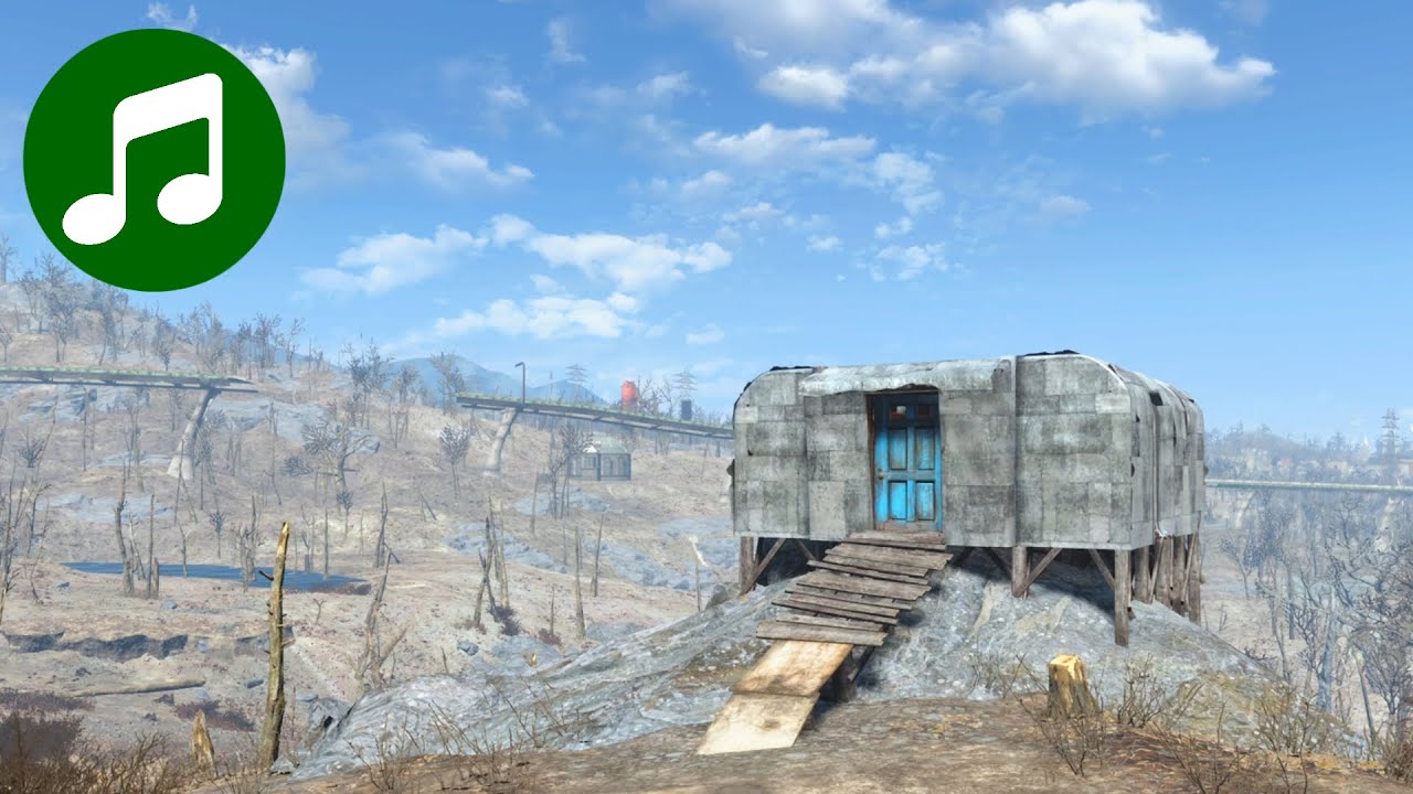 FALLOUT 4 Ambient Music & Ambience 🎵 Lonely Cabin (Fallout 4 OST | Ambient Soundtrack)