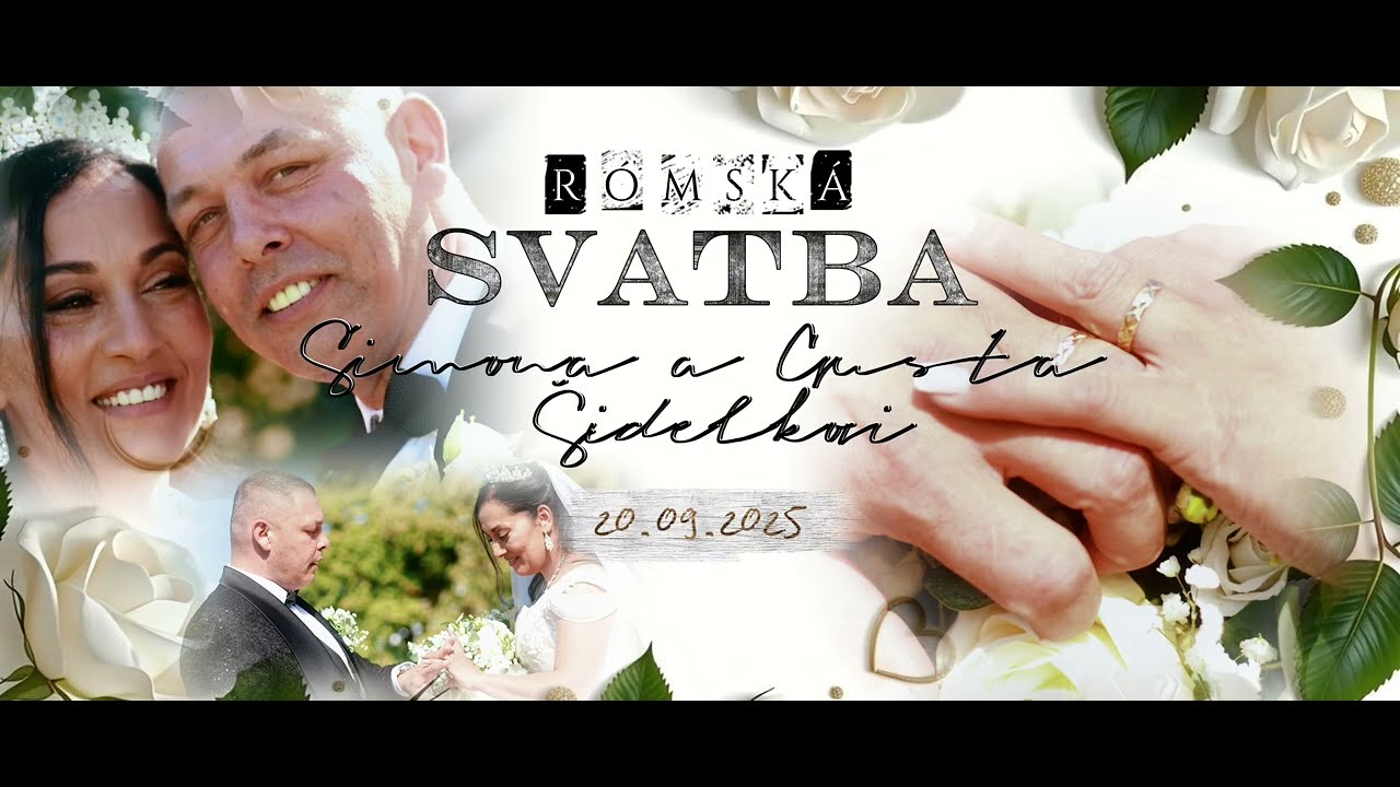 Rómská SVATBA / Simona a Gusta Šidelkovi 💍
