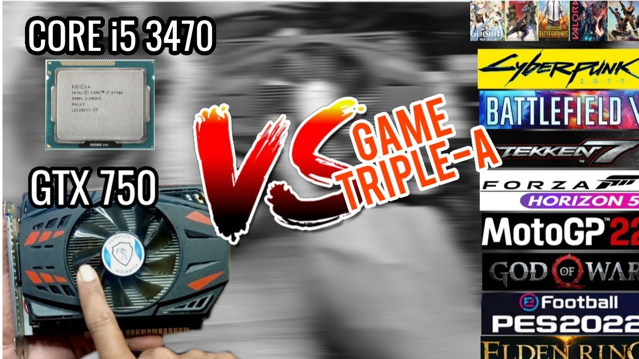 GAME KELAS BERAT VS VGA GTX 750 2Gb feat Core i5 3470