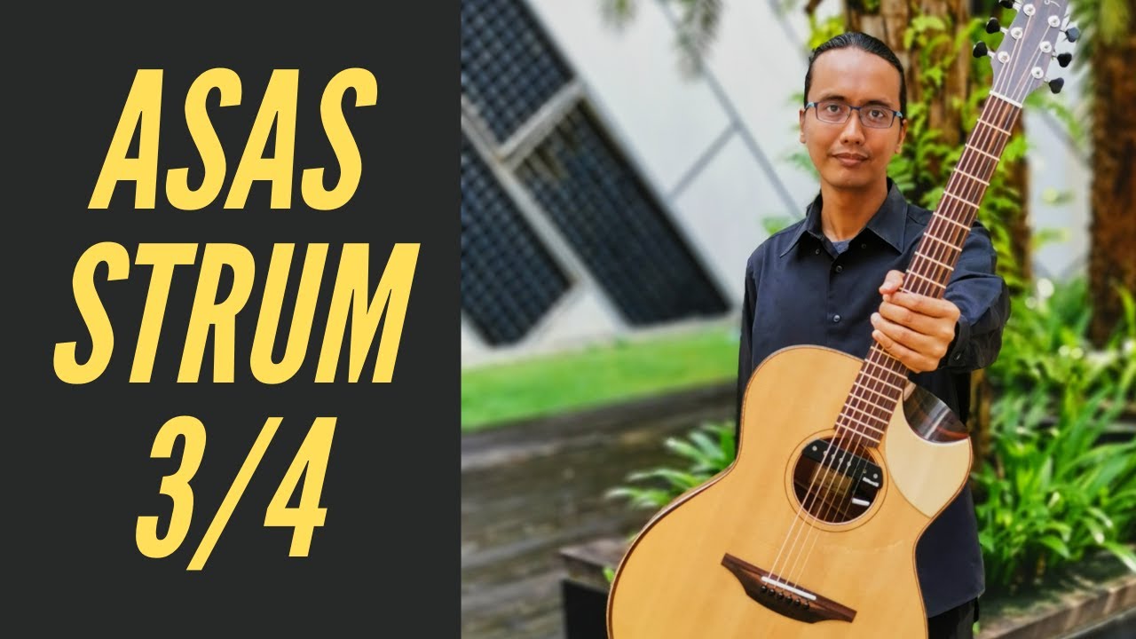 Asas Strumming Gitar 3/4 WALTZ untuk Newbies
