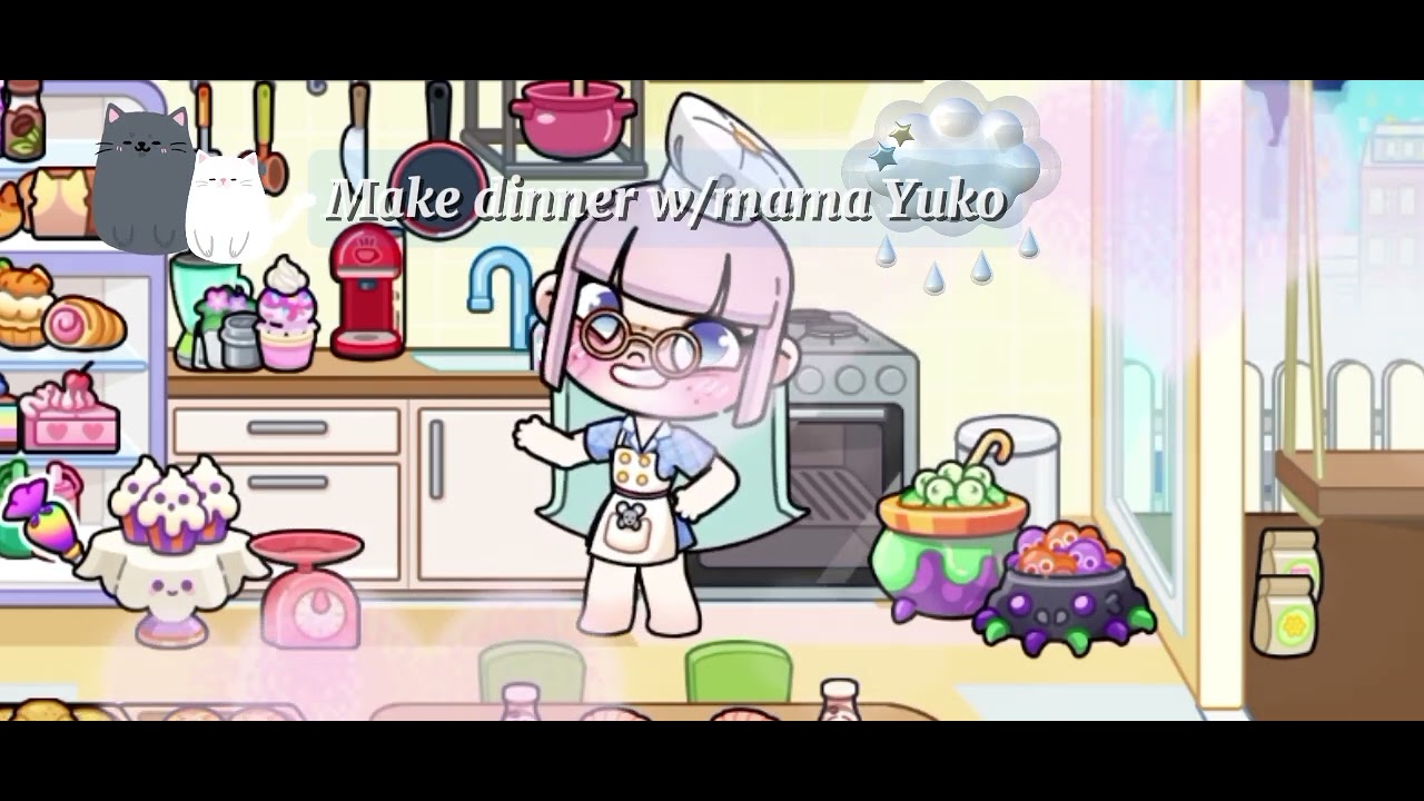 Make dinner w/mama Yuko🍣🥛 (hope you like this vid) 
