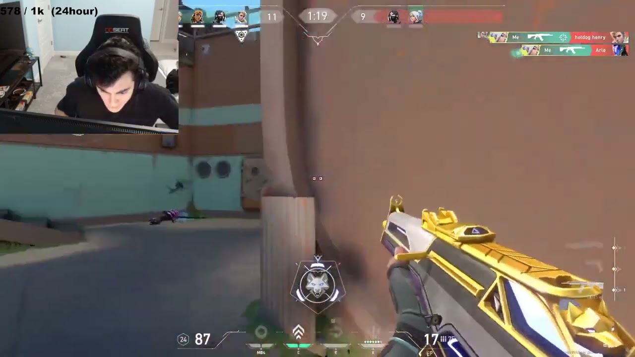 JammyZ Getting An ACE With A Very Unique Crosshair