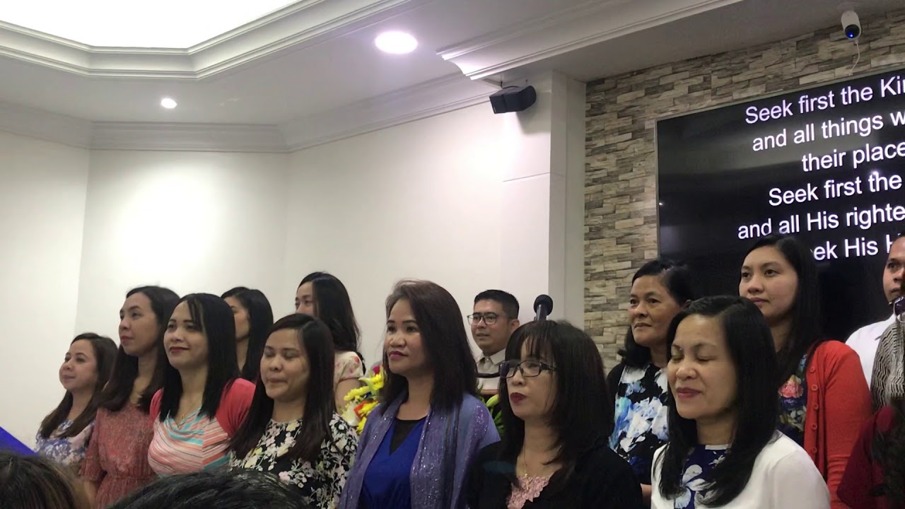 Seek First the Kingdom ; MBBE-AG CHOIR