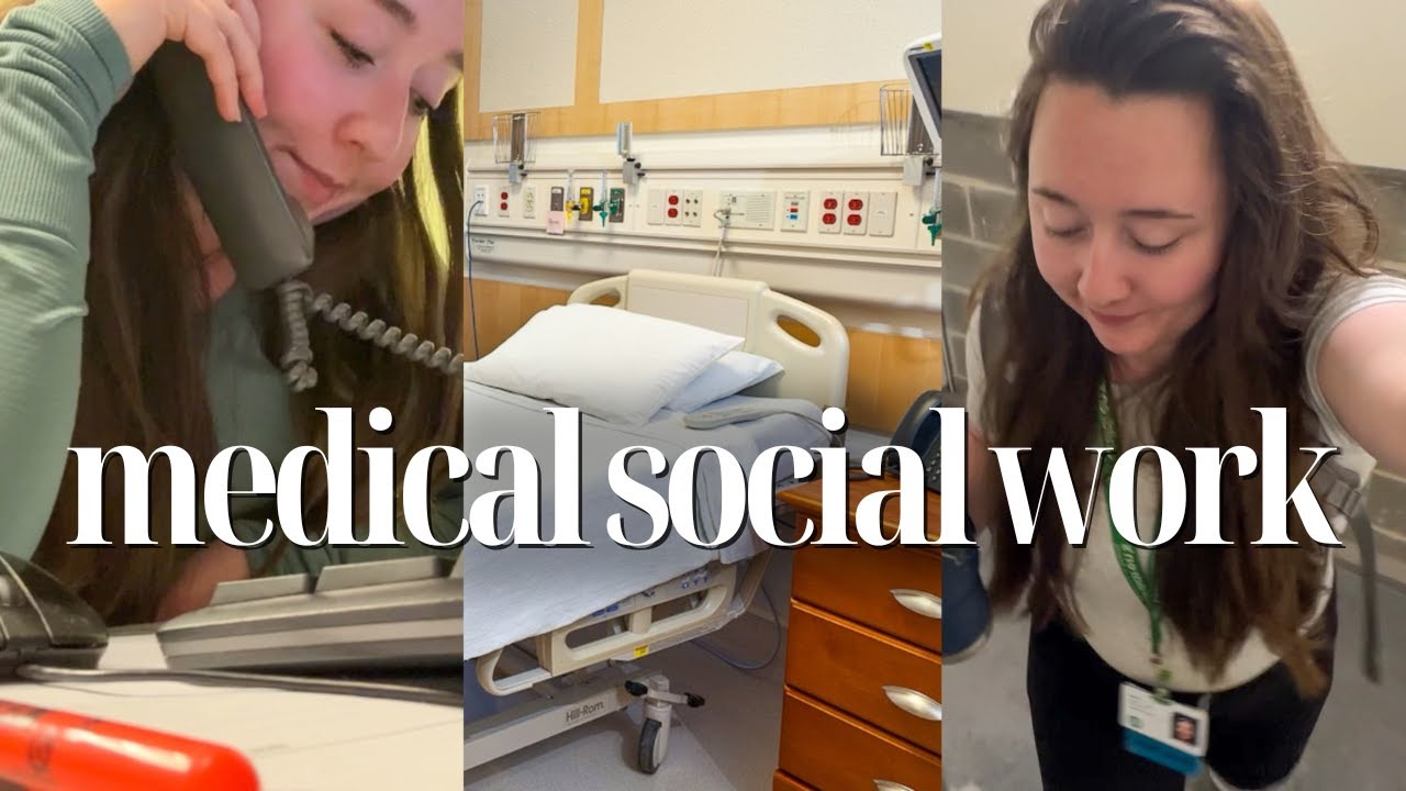 in-depth work week 🏥 medical social worker in a children's hospital