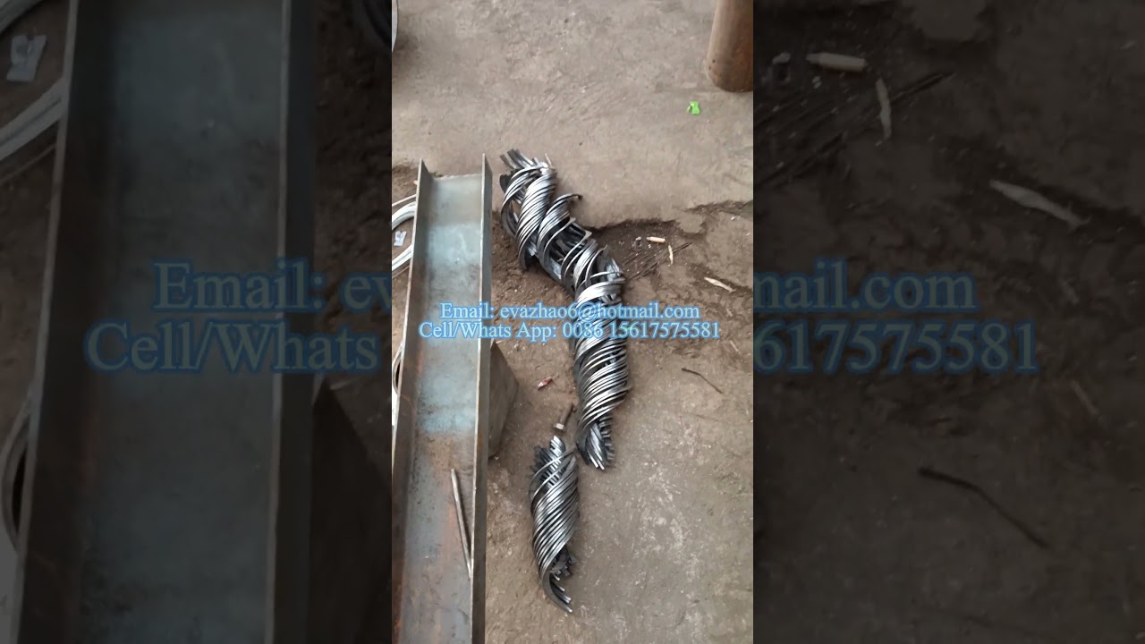 Sectional Auger Flights, Helicoid Flights Screw Conveyors, Spiral Blades for Anchor