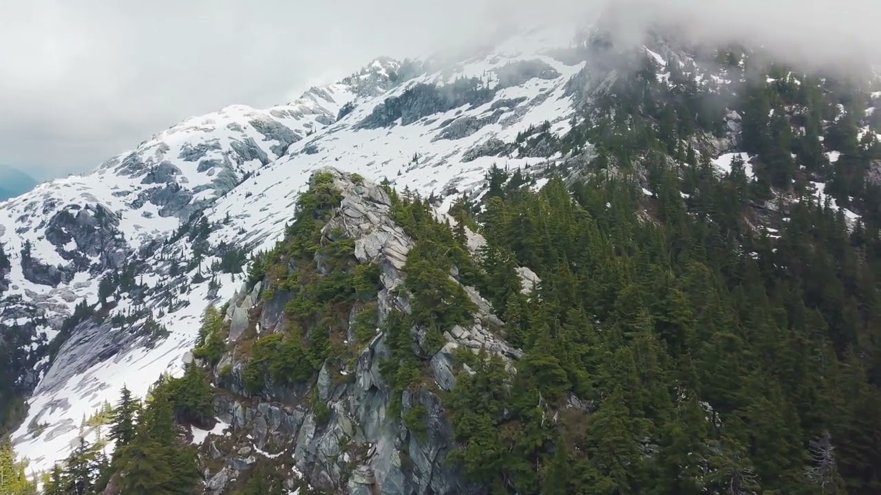 No Copyright Background, Mountain Drone Footage (No Sound) FREE Stock Video