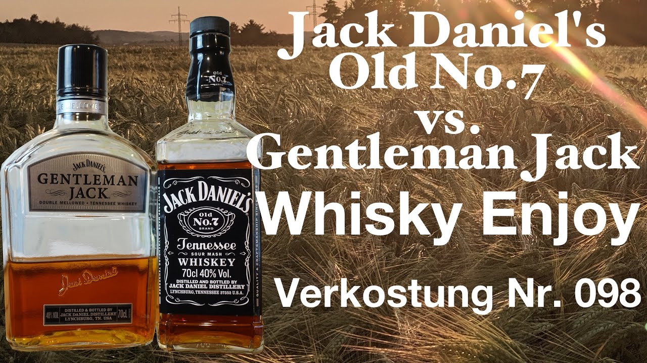 Jack Daniel's Old No.7 vs. Gentleman Jack Verkostung Nr. 098