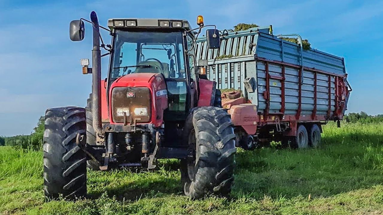 ☆Zbiór Traw Na Górach☆Massey Ferguson 6290/ Mengele 745/ JCB 541/70☆
