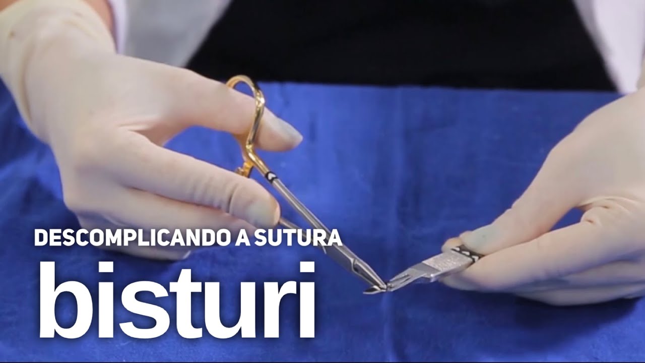 COMO MONTAR O BISTURI ￨ Descomplicando a Sutura Aula #3