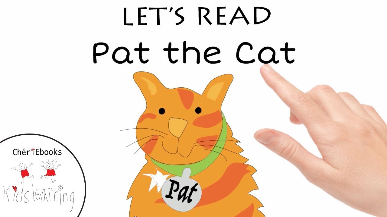 PAT THE CAT | Early Reading Book Animation | -AT words