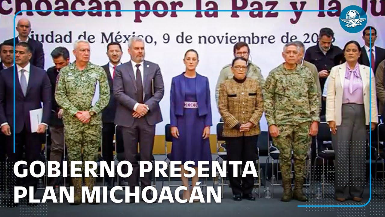 Claudia Sheinbaum lanza Plan Michoac&aacute;n: despliegue militar y estrategia por la paz